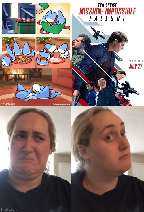 Reject cringe furries.  Return to Mission: Impossible - Fallout | image tagged in brittany tomlinson kombucha girl | made w/ Imgflip meme maker