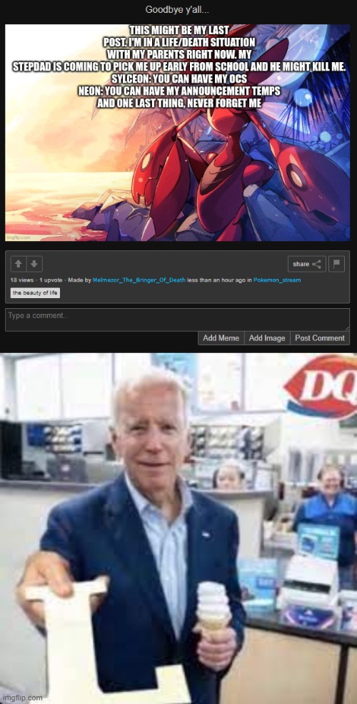 image tagged in joe holding the letter l | made w/ Imgflip meme maker