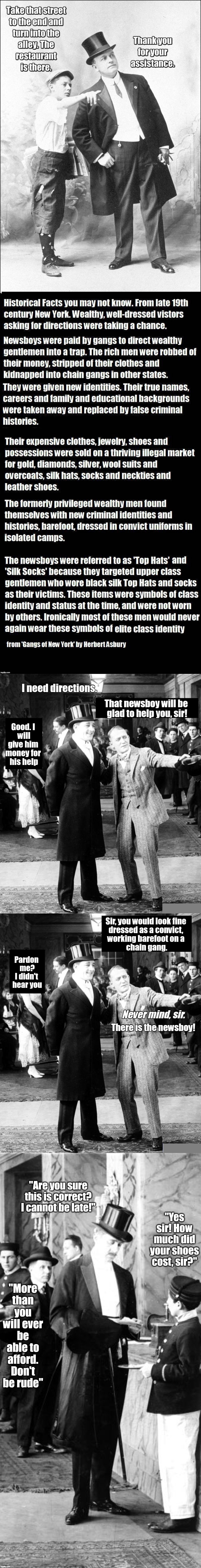 The Perils of Asking for Directions. Example from History | image tagged in dark humor | made w/ Imgflip meme maker