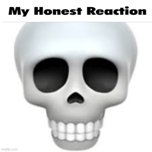 idk | image tagged in skull | made w/ Imgflip meme maker