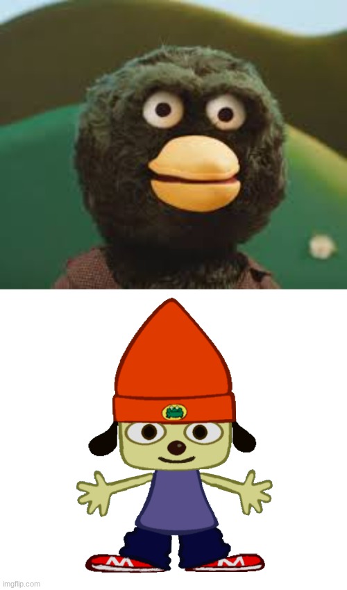 image tagged in dhmis,parappa png | made w/ Imgflip meme maker