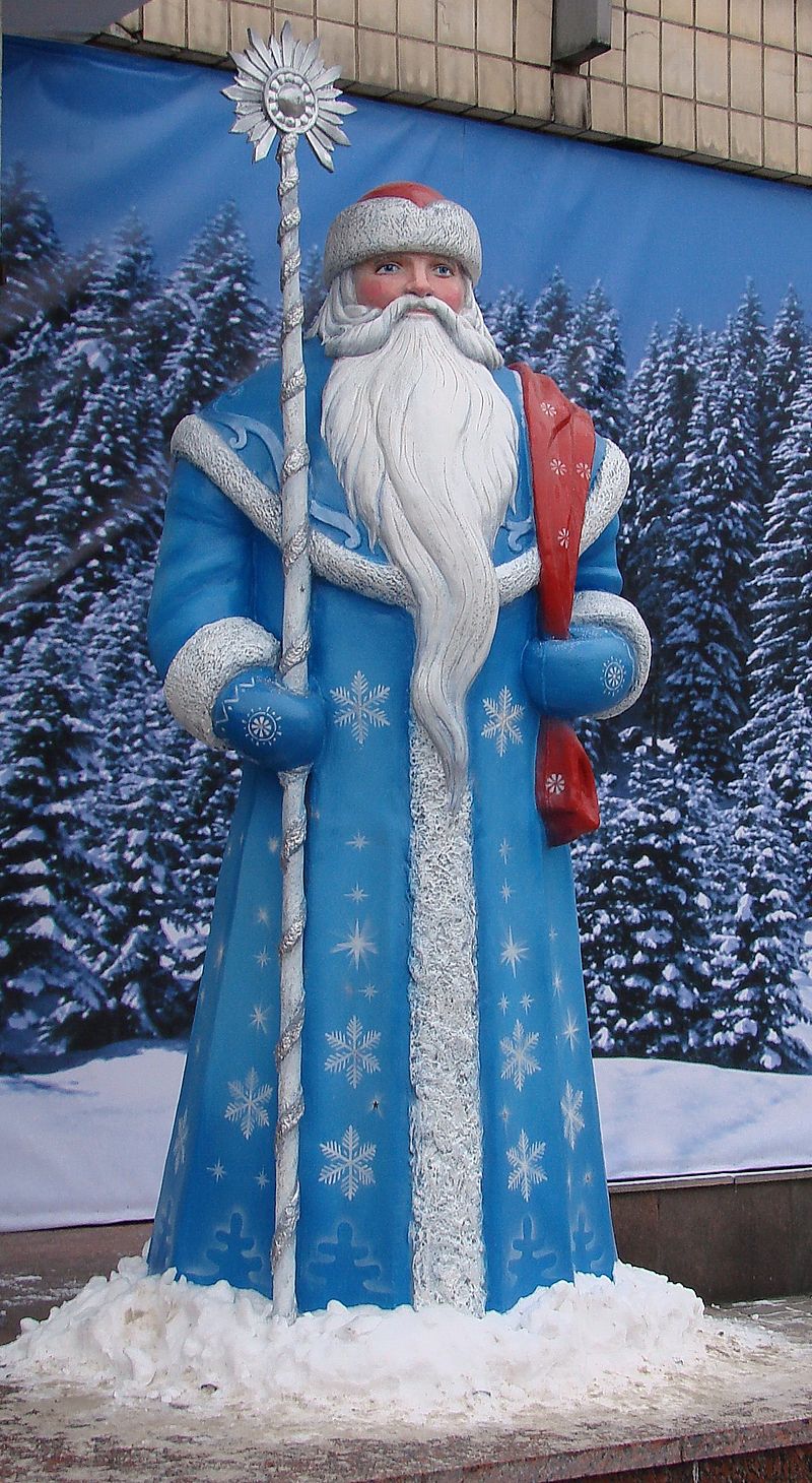High Quality Slavic Santa Claus Blank Meme Template