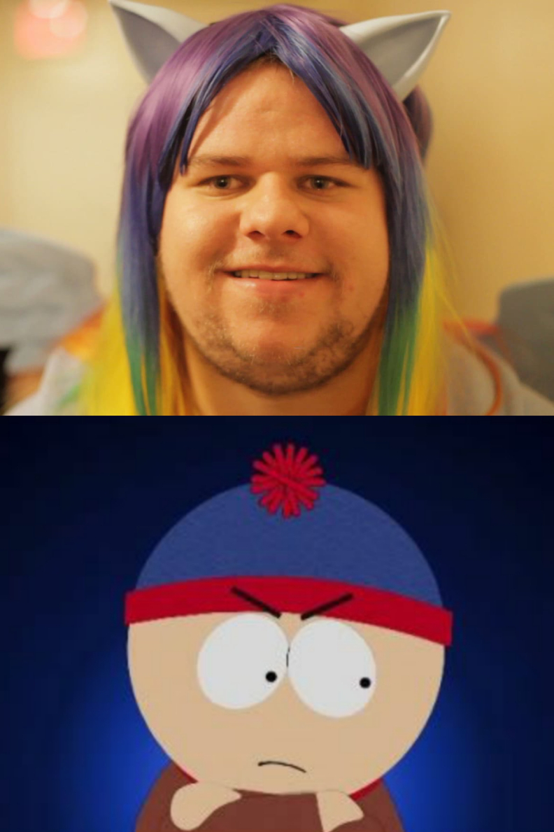 When Stan Marsh Dislikes Bronies Blank Meme Template