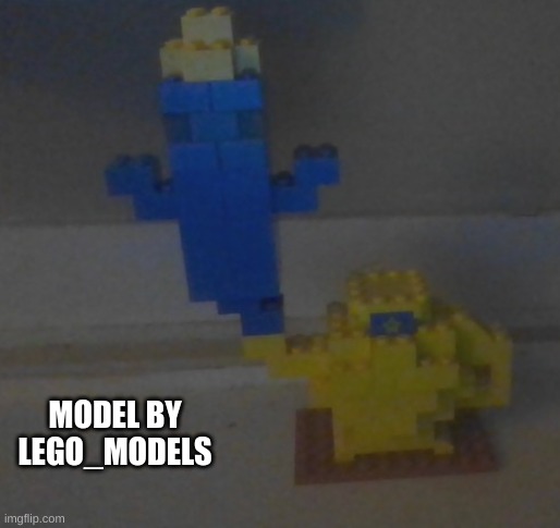 Parker The Pickle Genie | MODEL BY LEGO_MODELS | image tagged in parker,the,pickle,genie | made w/ Imgflip meme maker