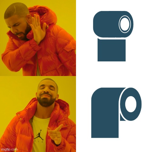 THE CORRECT WAY IS OVER | image tagged in memes,drake hotline bling | made w/ Imgflip meme maker