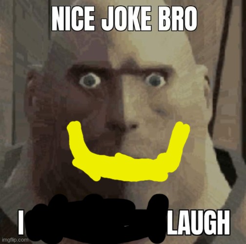 Nice joke bro, i am going to laugh | image tagged in nice joke bro i am going to laugh | made w/ Imgflip meme maker