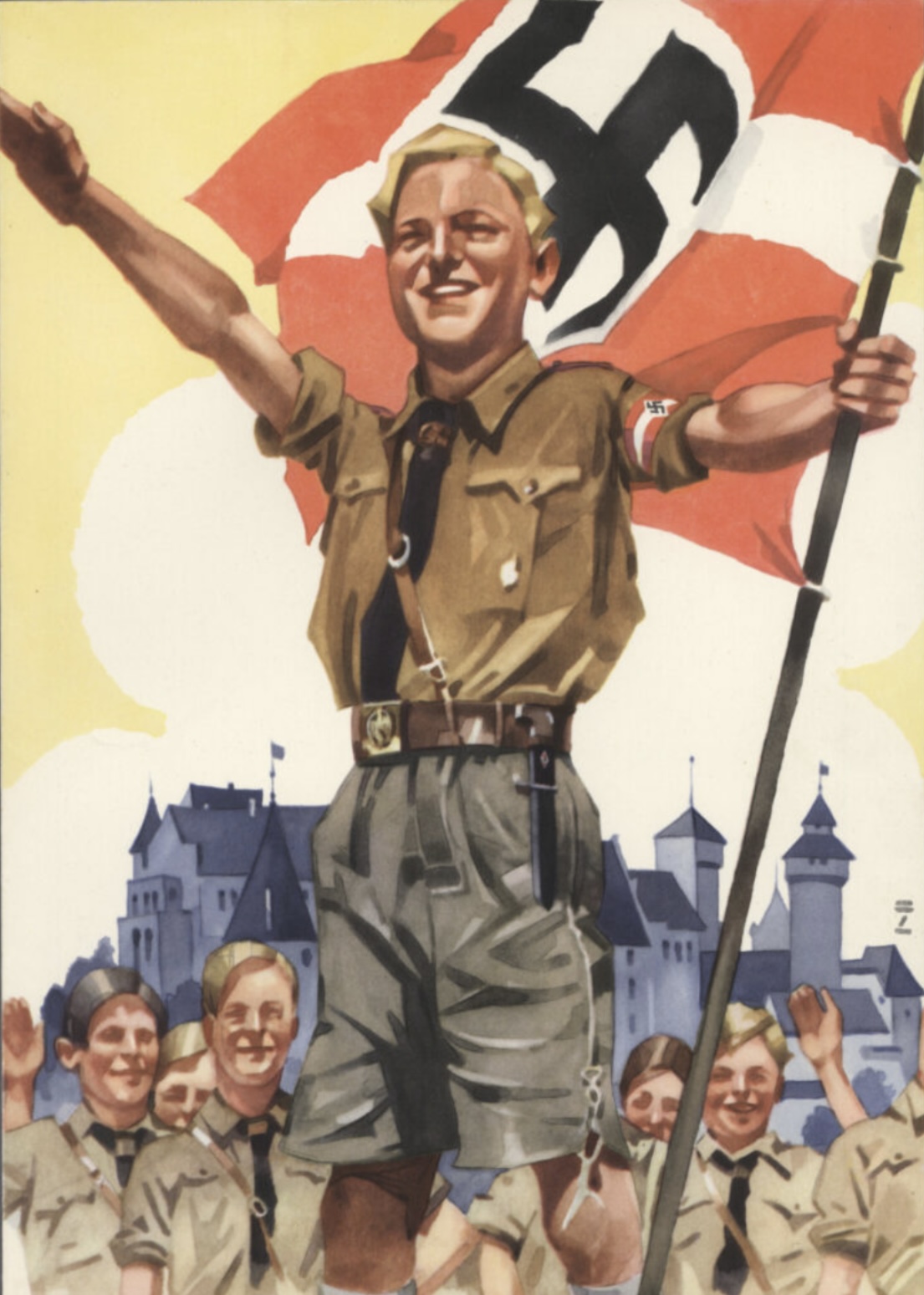Hitler Youth Blank Meme Template