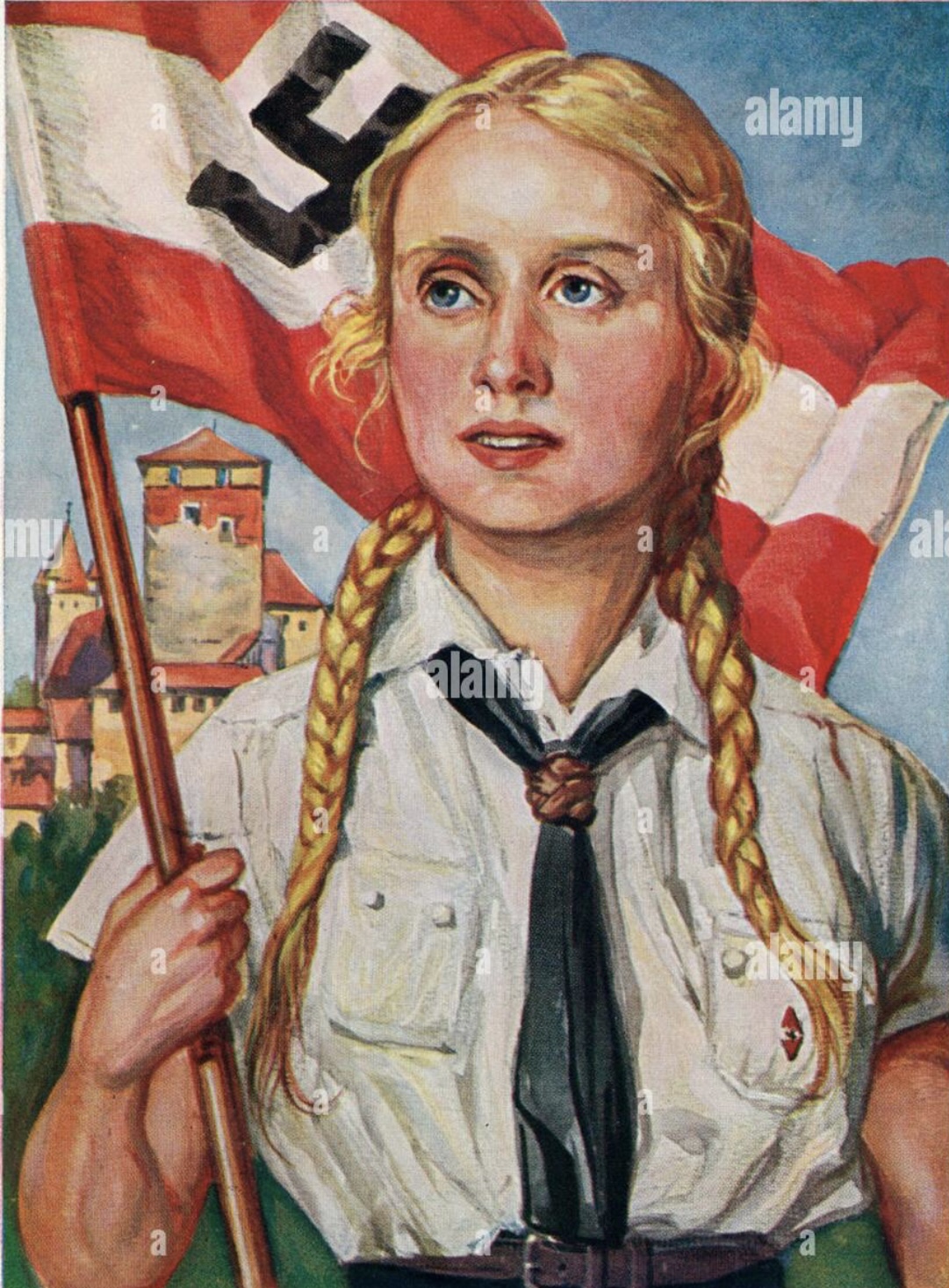 Hitler Youth Poster Blank Meme Template