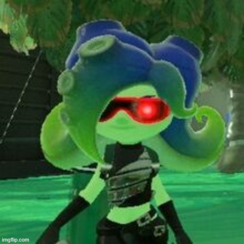 Sanitized Octoling | image tagged in sanitized octoling | made w/ Imgflip meme maker