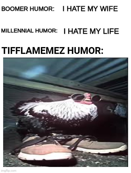 Chicken drip | TIFFLAMEMEZ HUMOR: | image tagged in blank white template,tifflamemez,humor,memes,chicken drip,drip | made w/ Imgflip meme maker