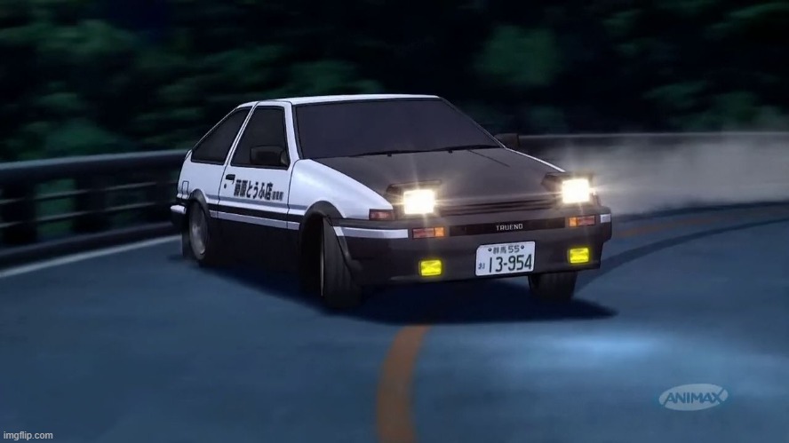 initial d | image tagged in initial d | made w/ Imgflip meme maker
