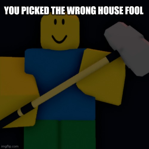 YOU PICKED THE WRONG HOUSE FOOL | made w/ Imgflip meme maker