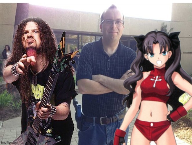 Texas Trinity | image tagged in fate/grand order,pantera,the8bitguy | made w/ Imgflip meme maker