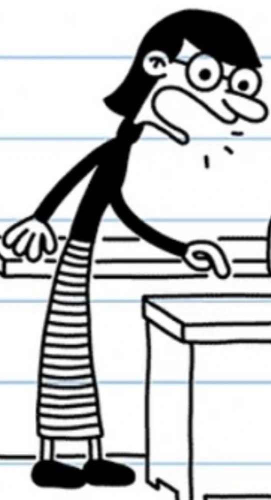 High Quality Mrs. Craig (Diary of a Wimpy Kid) Blank Meme Template