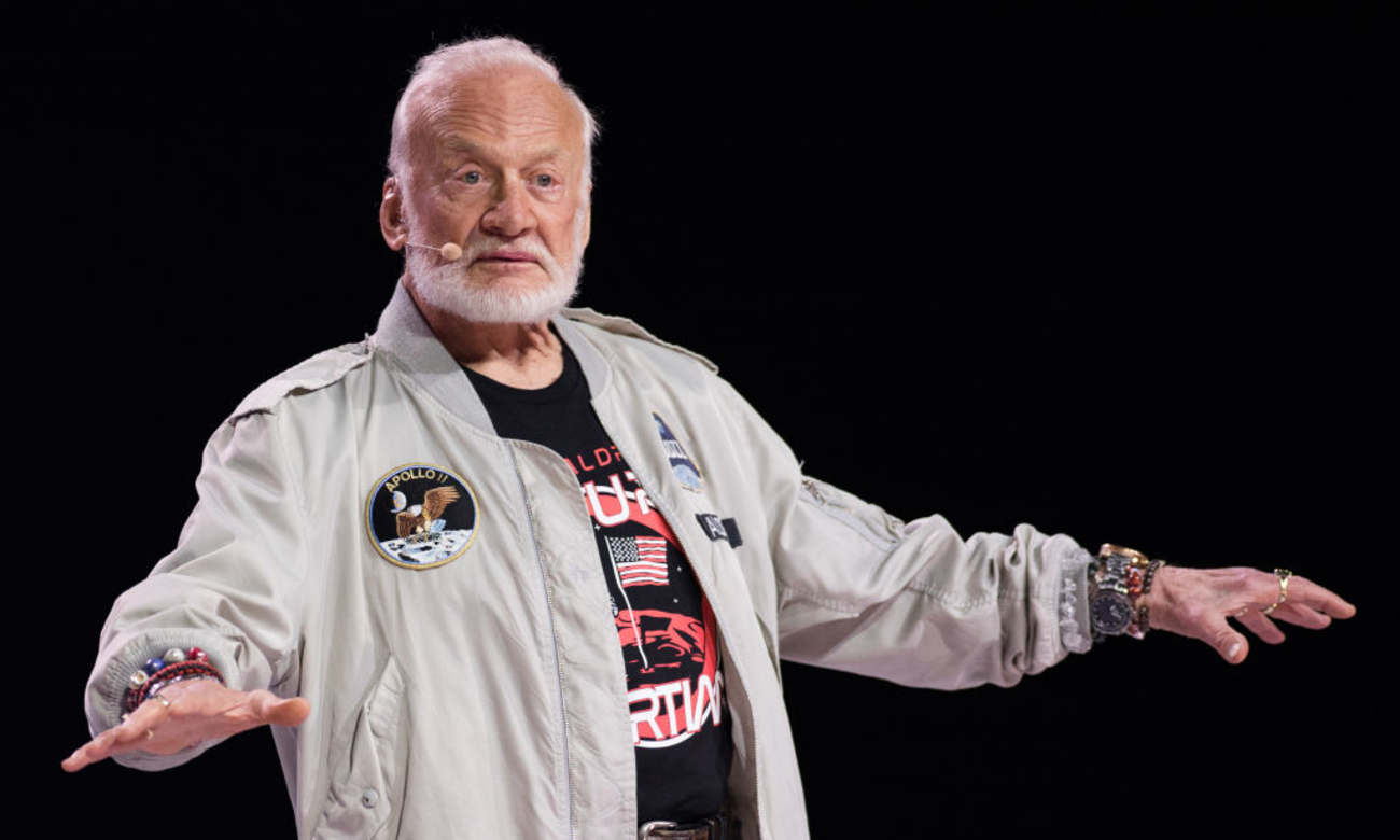 High Quality Buzz Aldrin Blank Meme Template