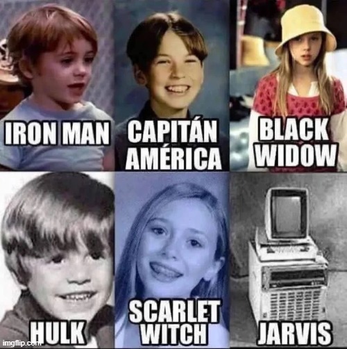 All Grown Up | image tagged in marvel | made w/ Imgflip meme maker