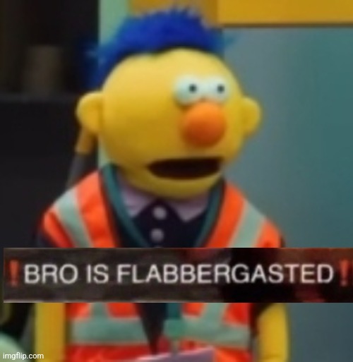 Flabbergasted Yellow Guy Blank Meme Template