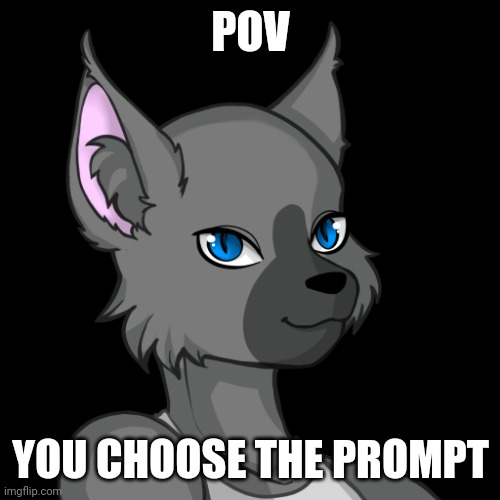 POV; YOU CHOOSE THE PROMPT | image tagged in travis the bluesteel folf spartan | made w/ Imgflip meme maker