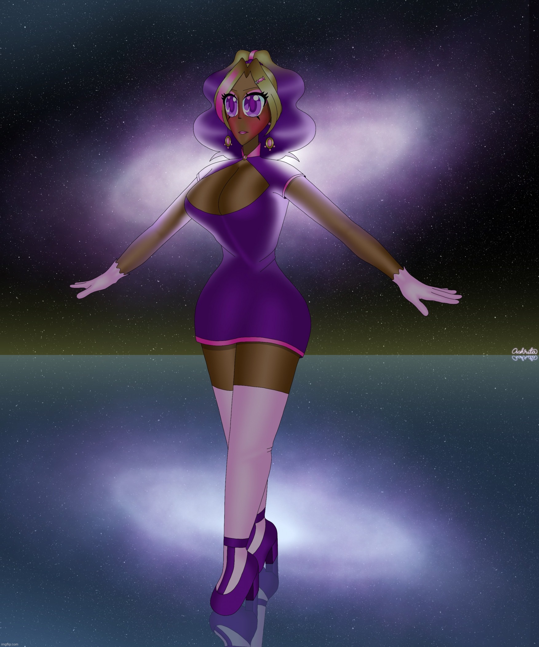 Art | image tagged in kashiko galactic lake dance | made w/ Imgflip meme maker