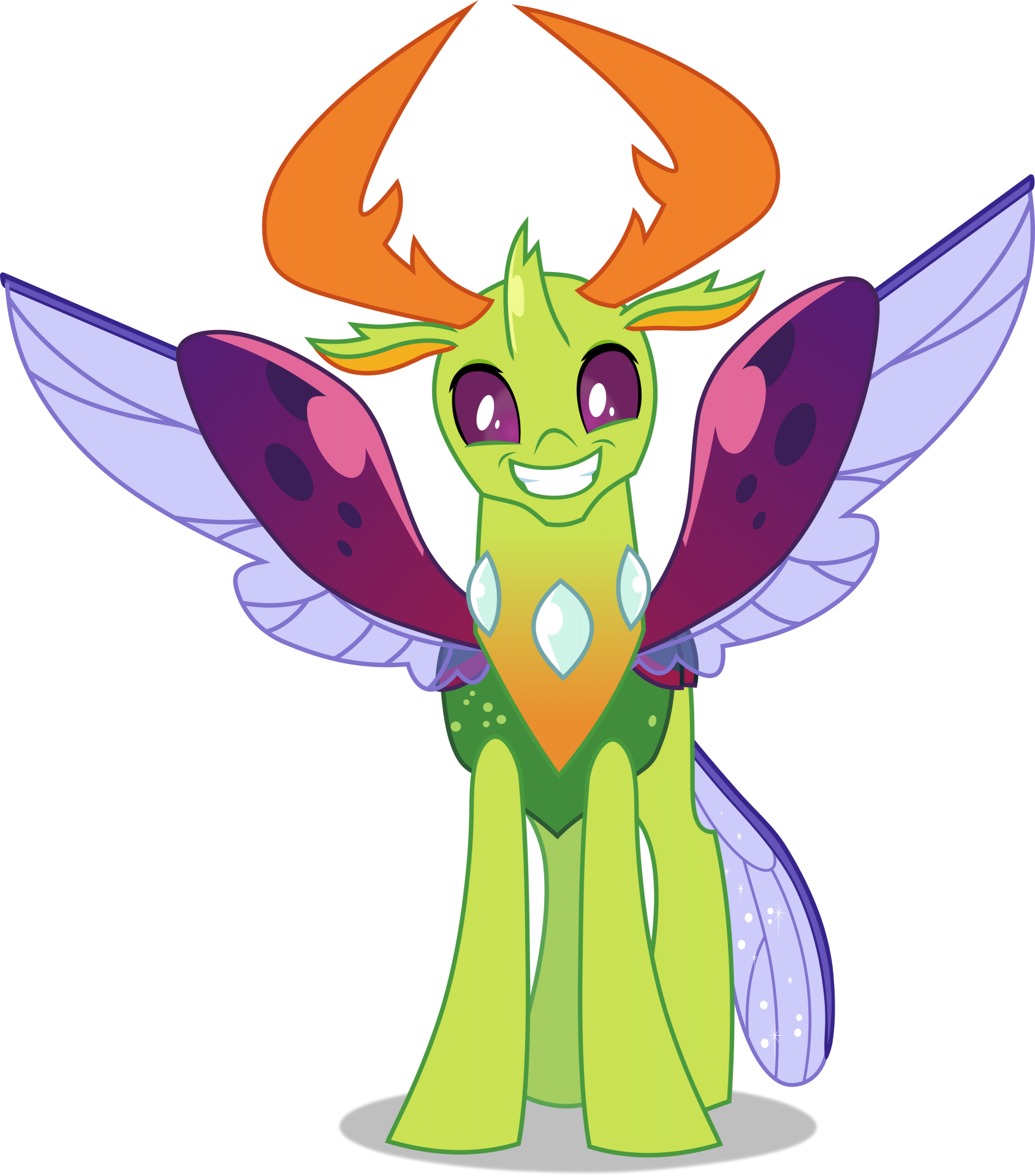 High Quality King Thorax Transparent Blank Meme Template