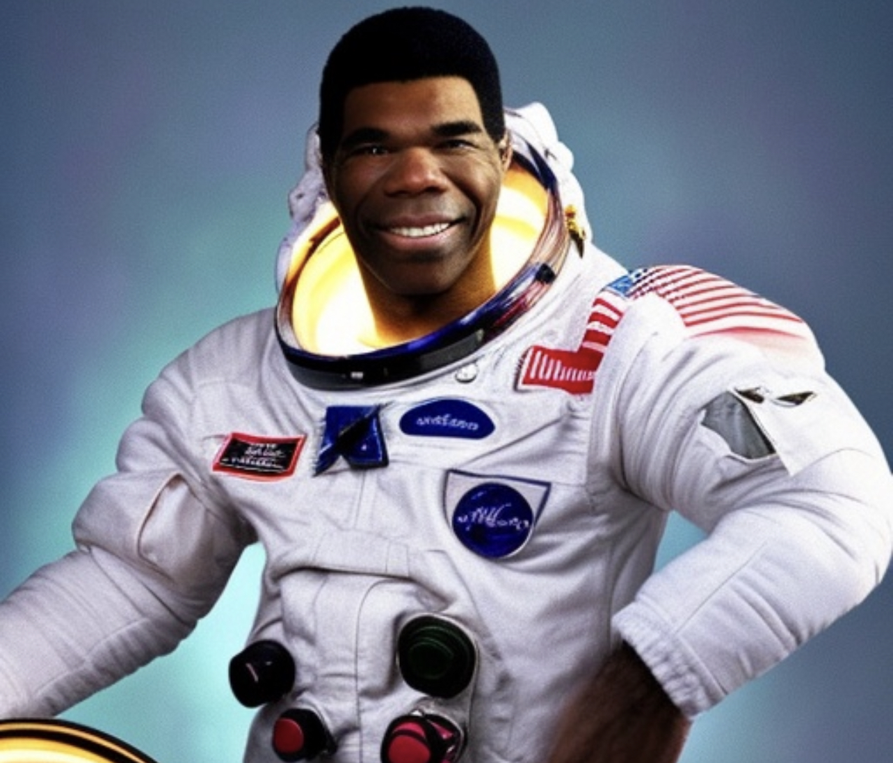 High Quality Walker astronaut Blank Meme Template