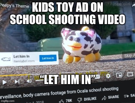 “LET HIM IN” | made w/ Imgflip meme maker