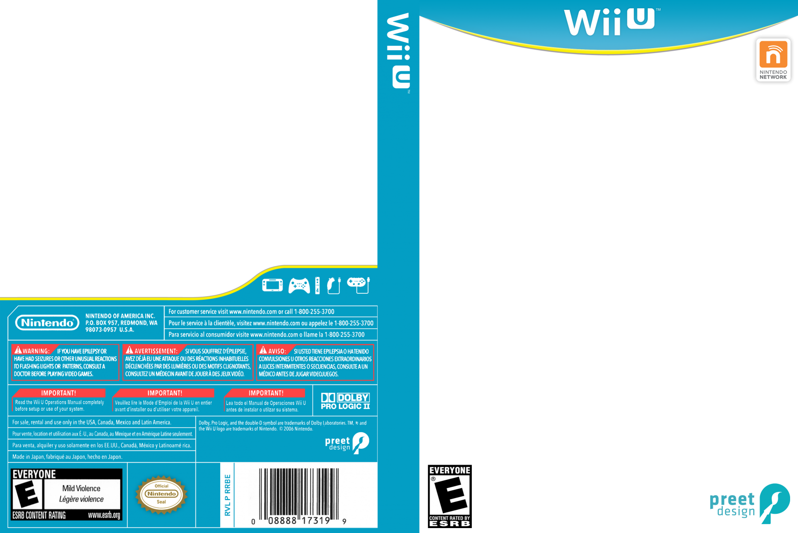 WiiU Template Blank Meme Template