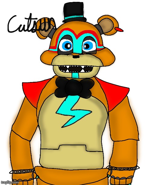 b e h o l d | image tagged in freddy fazbear | made w/ Imgflip meme maker