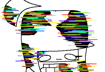 Corrupted Idk Blank Meme Template