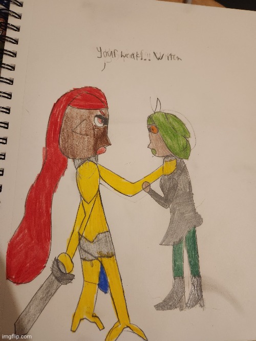 The Tyrant seeing Eggy_head say he's weak | made w/ Imgflip meme maker