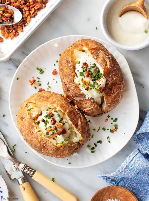Baked potatoer | made w/ Imgflip meme maker