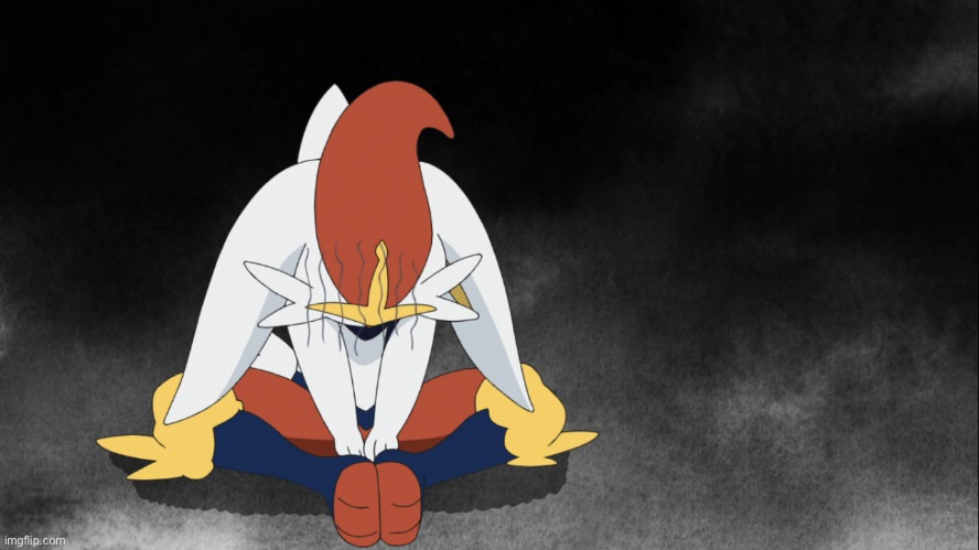 Sad Cinderace | image tagged in sad cinderace | made w/ Imgflip meme maker