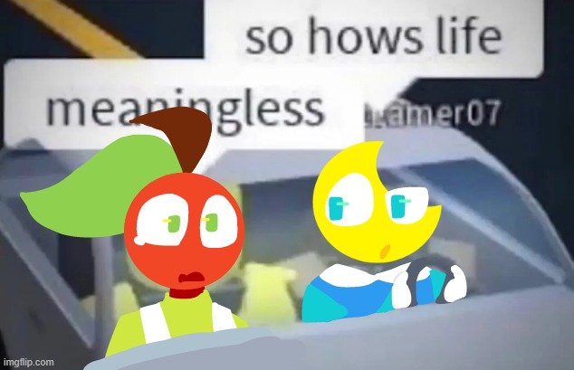 Random meme I drew | image tagged in andy's apple farm,andy the apple,melody the moon,roblox meme,fanart | made w/ Imgflip meme maker
