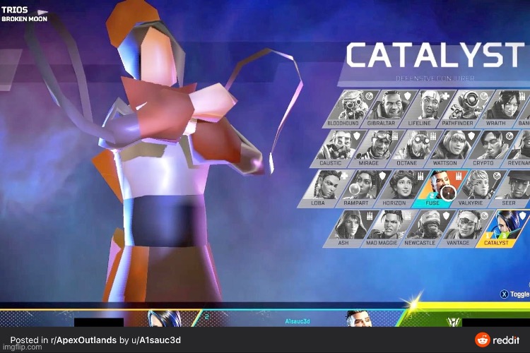 New legend skin looks fire lmao | made w/ Imgflip meme maker