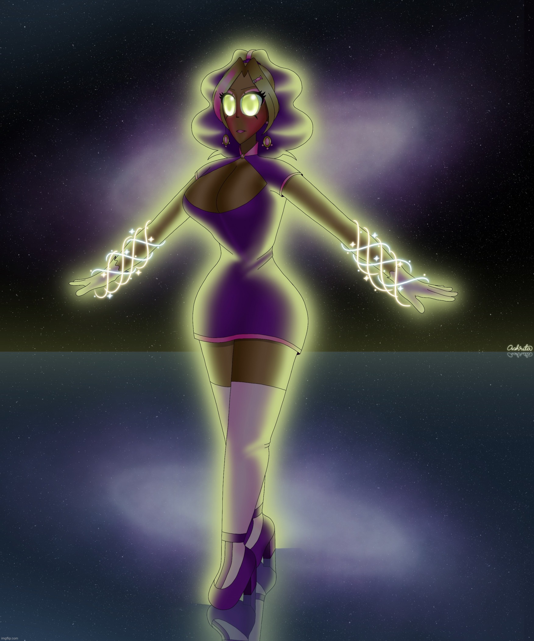 image tagged in glow in the dark kashiko | made w/ Imgflip meme maker