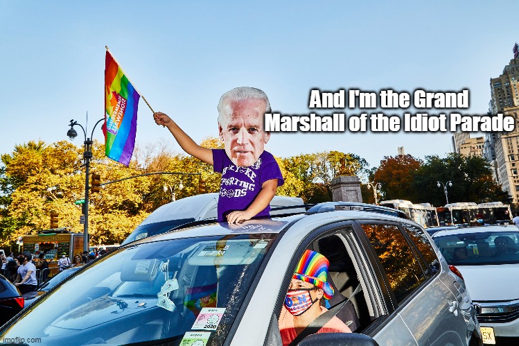 And I'm the Grand Marshall of the Idiot Parade | made w/ Imgflip meme maker