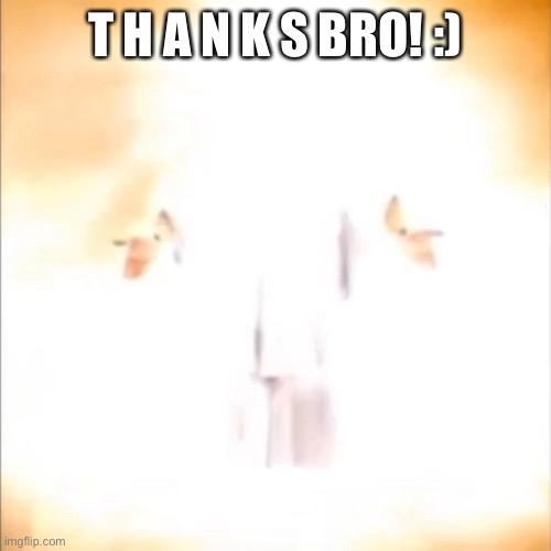 Phase 18 | T H A N K S BRO! :) | image tagged in phase 18 | made w/ Imgflip meme maker