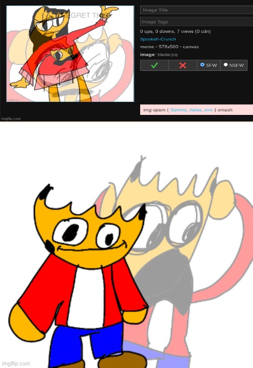 phantasm but funnier | image tagged in crunch internal screaming | made w/ Imgflip meme maker