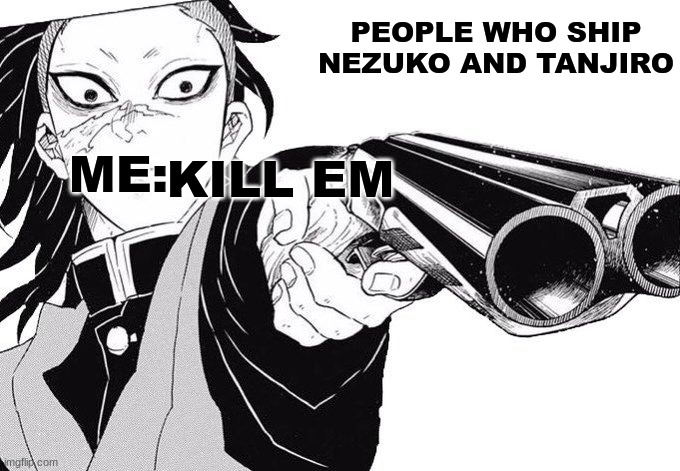 NO...no....just no | PEOPLE WHO SHIP NEZUKO AND TANJIRO; KILL EM; ME: | image tagged in genya where did you get that-,kill them | made w/ Imgflip meme maker