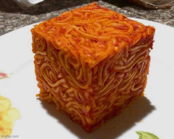 spaghetti cube my beloved | made w/ Imgflip meme maker