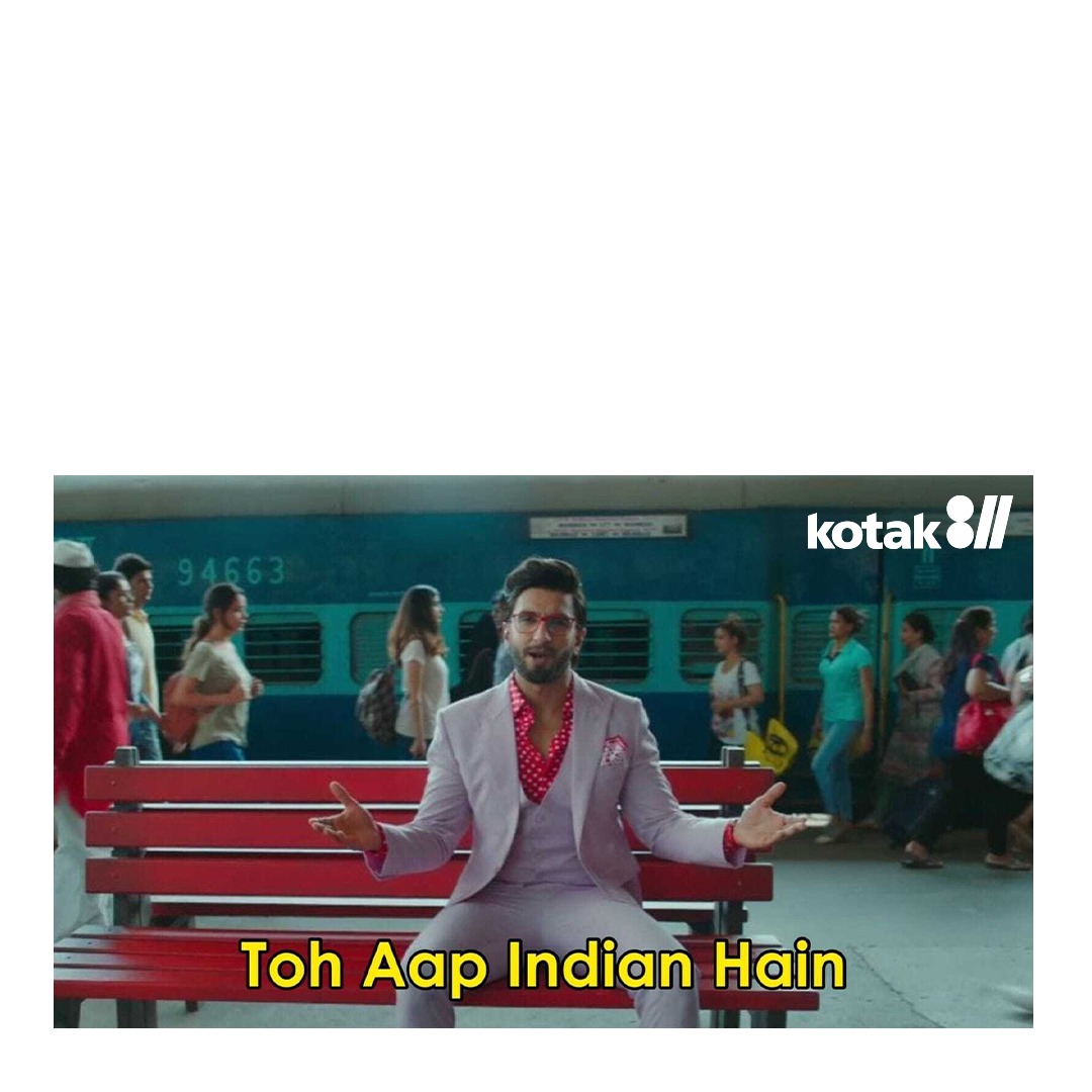 High Quality Toh aap Indian ho Blank Meme Template