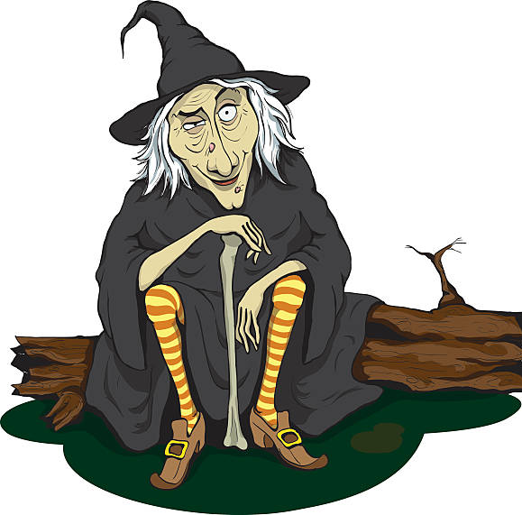 Old witch woman ugly cartoon JPP TOP Blank Meme Template
