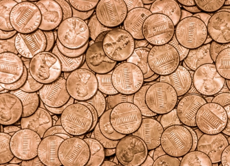 $8 in Pennies Blank Meme Template