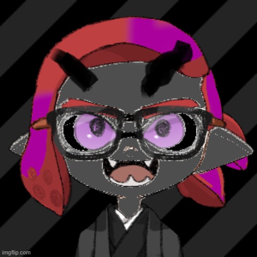 This Psycho Marbilou, one of marb's strongest form (ignore my poor gimp/photoshop skills) | image tagged in psycho waluigi reference | made w/ Imgflip meme maker