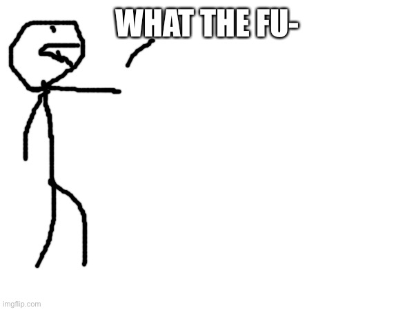 WHAT THE FU- | made w/ Imgflip meme maker