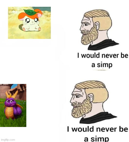 I would never be a simp | image tagged in i would never be simp,still in nnn | made w/ Imgflip meme maker