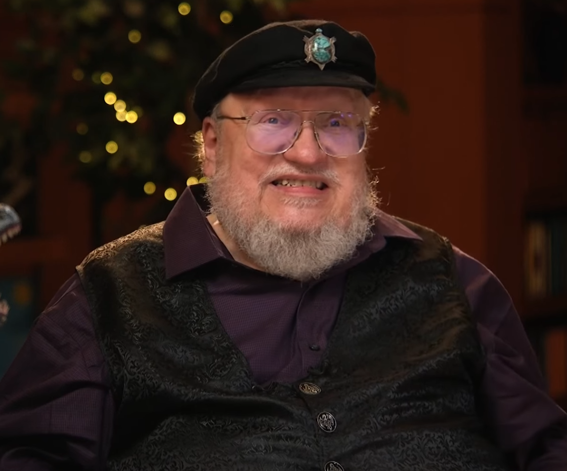 High Quality George RR Martin cringe Blank Meme Template