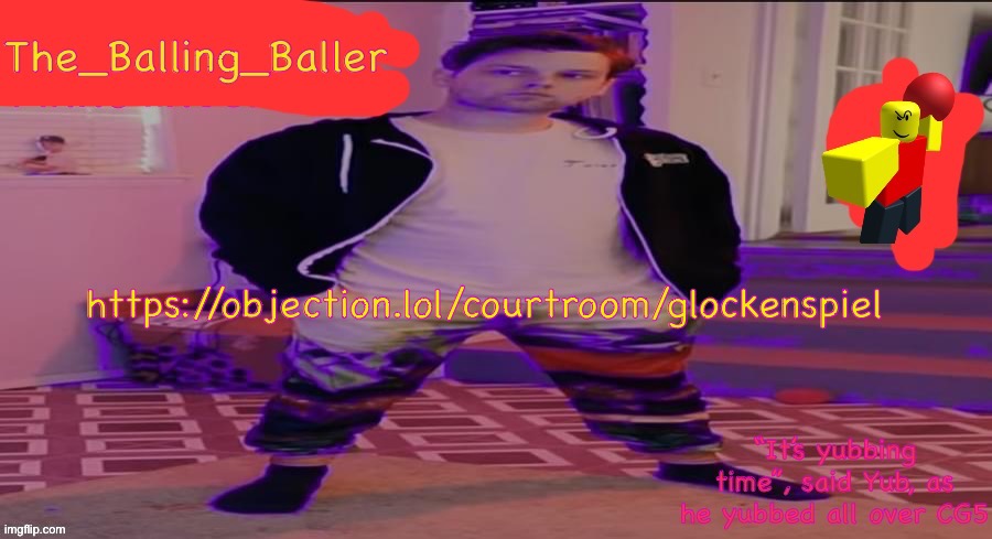 https://objection.lol/courtroom/glockenspiel | https://objection.lol/courtroom/glockenspiel | image tagged in the_balling_baller s announcement template | made w/ Imgflip meme maker