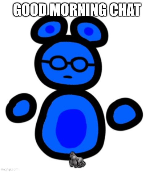jimmy with hands | GOOD MORNING CHAT; 🦍 | image tagged in jimmy with hands | made w/ Imgflip meme maker