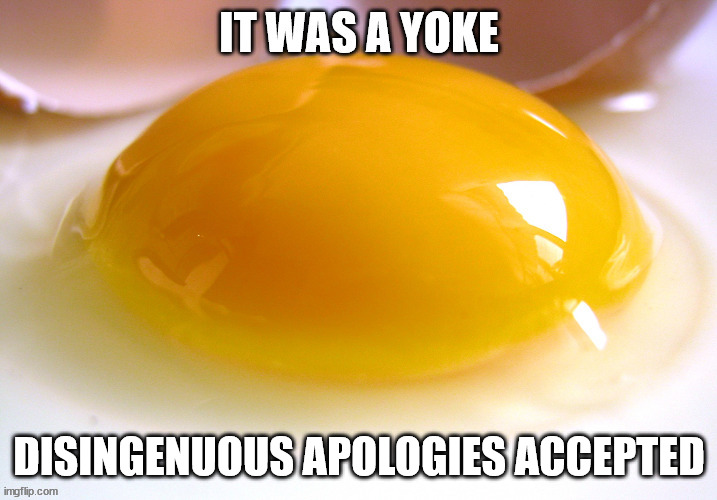DISINGENUOUS APOLOGIES ACCEPTED | made w/ Imgflip meme maker